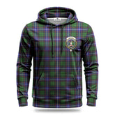 Russell Modern Tartan Crest Hoodie